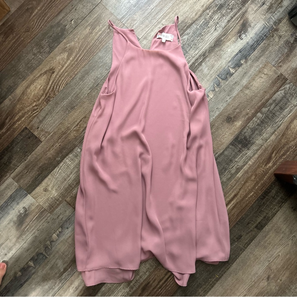 Mauve Pink Rose Dress